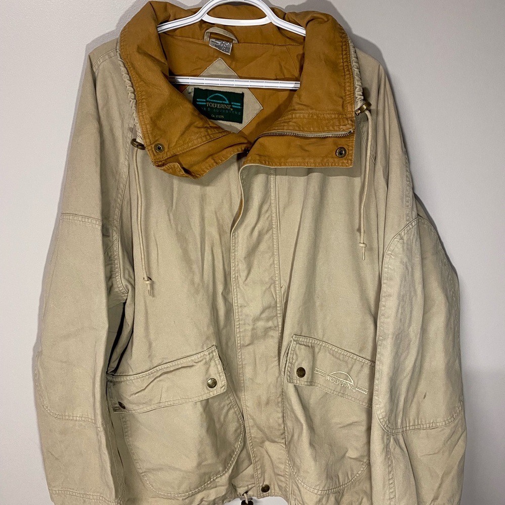 Vintage Wolverine Tan Workwear Jacket